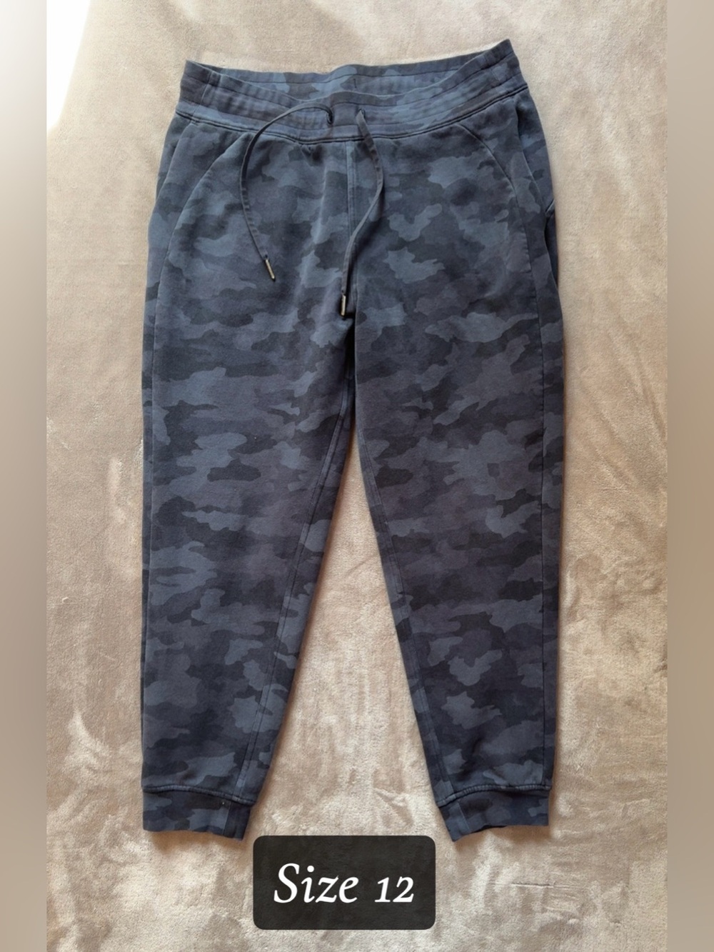 Lululemon Scuba High-Rise Jogger *Fleece 28" - Camo Deep Coal Multi